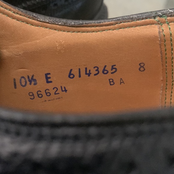 Florsheim Royal Imperial 96624 Kenmoor Long Wing Brogue Black - Picture 9 of 16